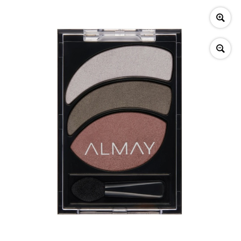 Almay Eyeshadow Palette - Metallic Gray,Earthy BrownPink 010 Mulberry Moonlight